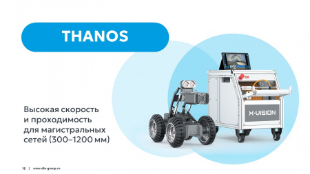 Роботизированная система телеинспекции X-VISION THANOS 
